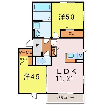 サクセスⅦの物件間取画像